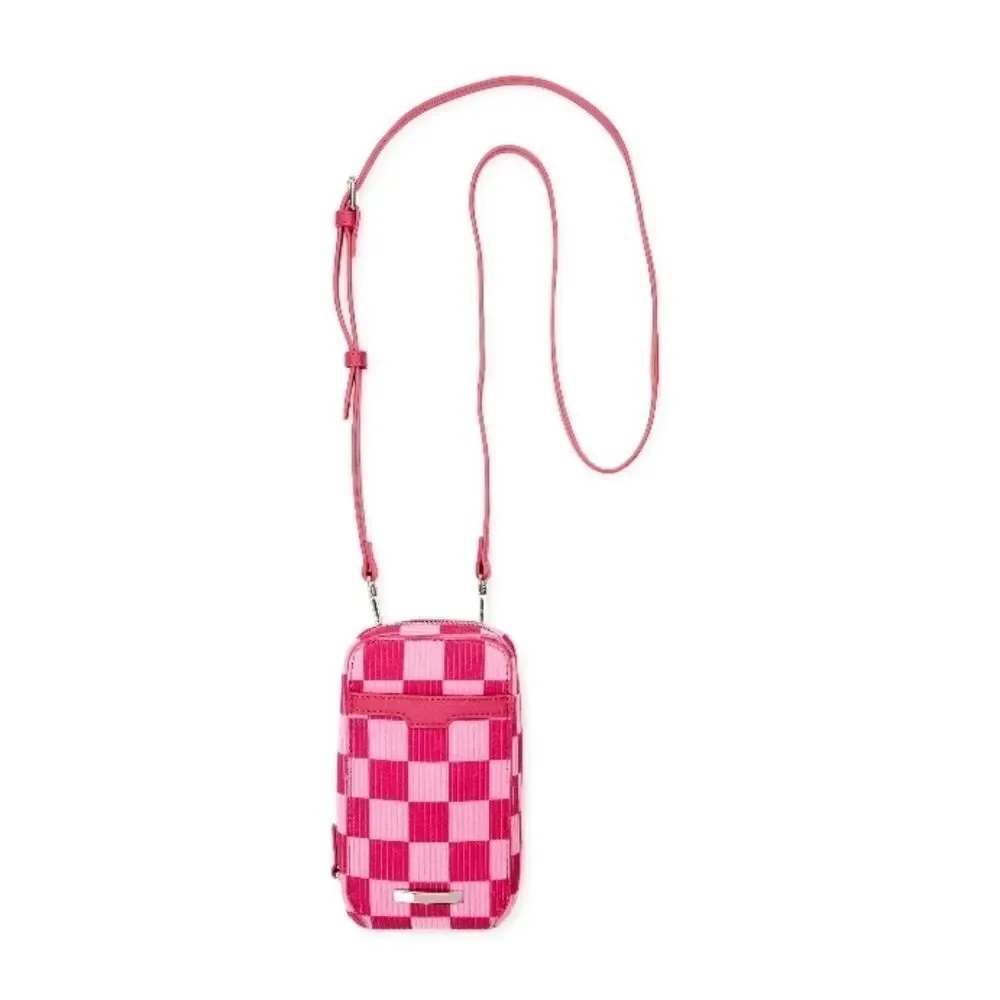 Women’s Phone Zip Around Crossbody Case Bag Purse